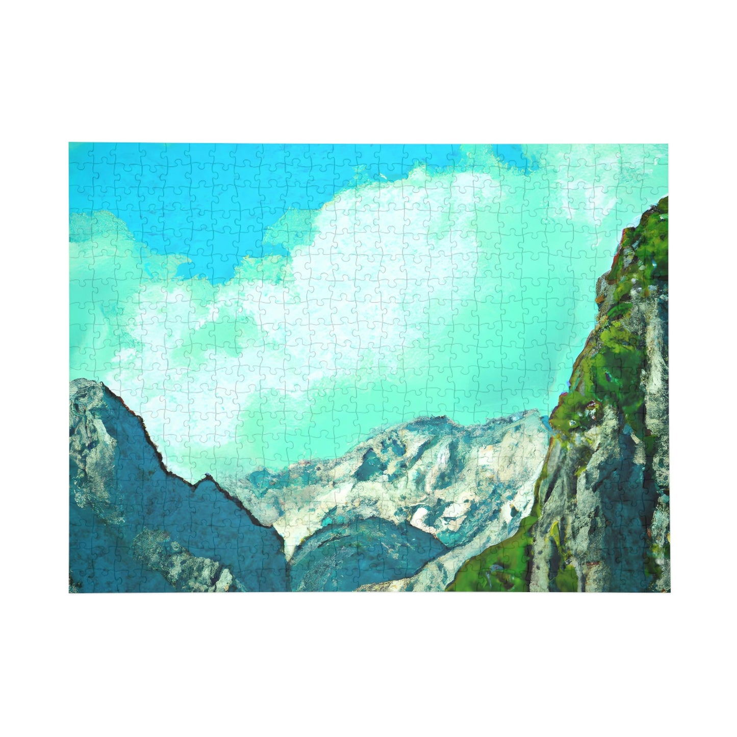 Crystal Peaks. - Puzzle