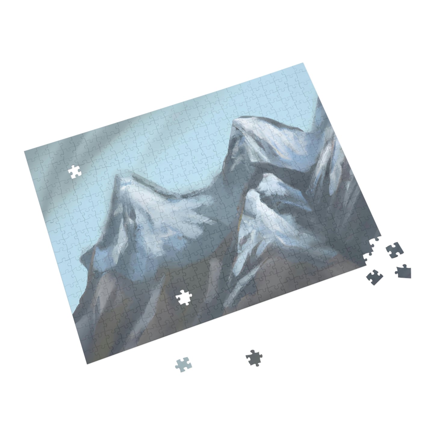 The White Peaks. - Puzzle