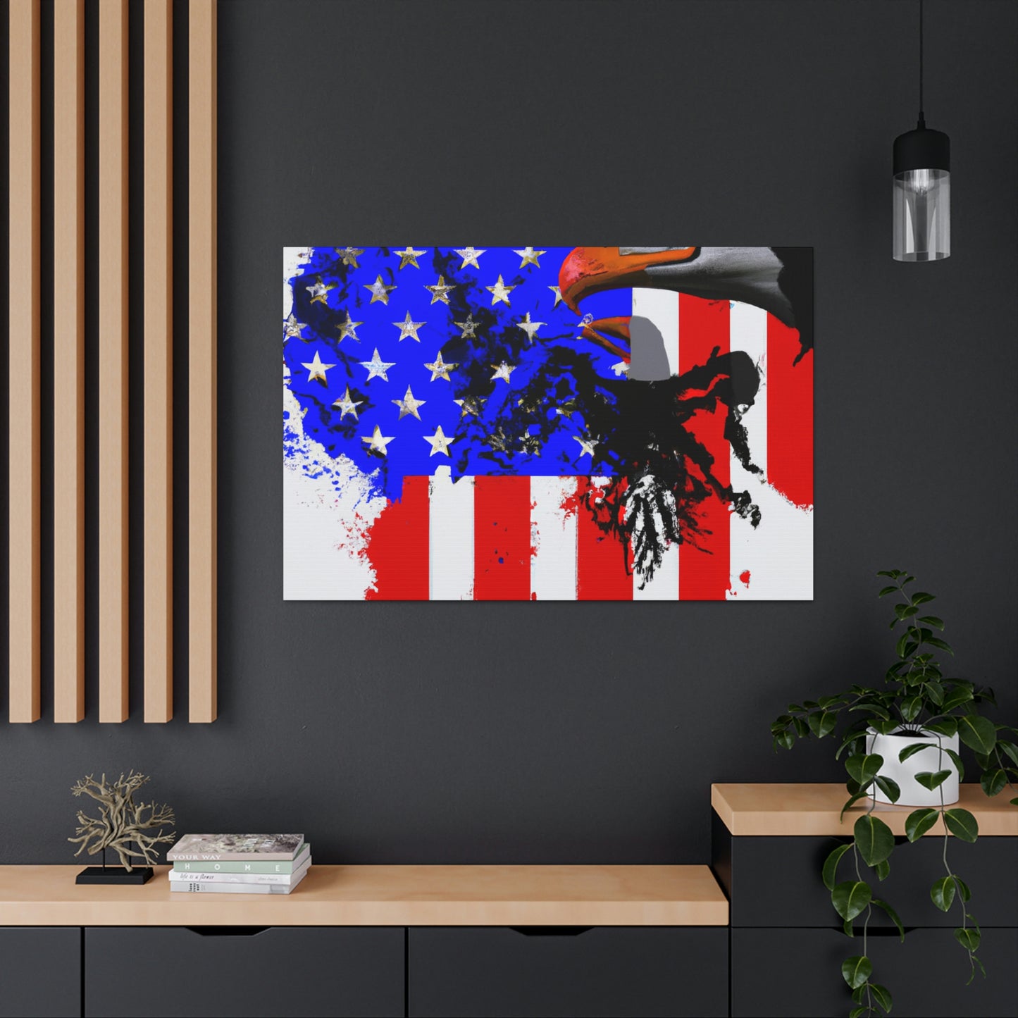 Star Spangled. - Canvas