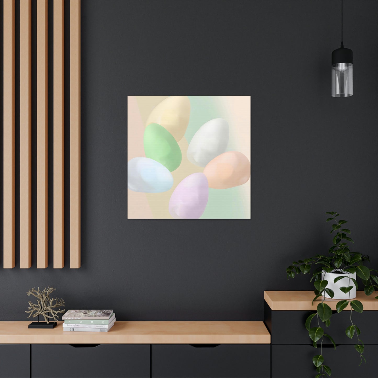 Easter Basket Splendor - Canvas