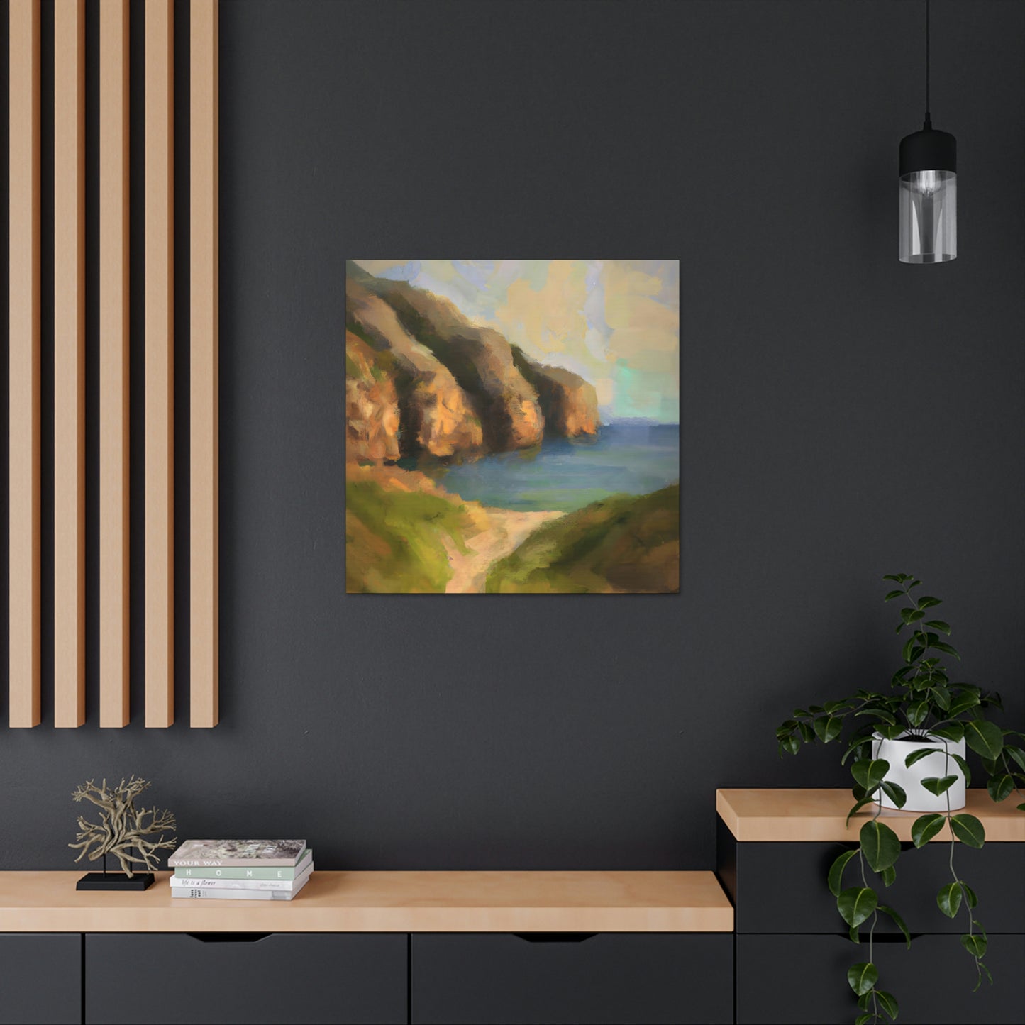 Coastal Splendor. - Canvas