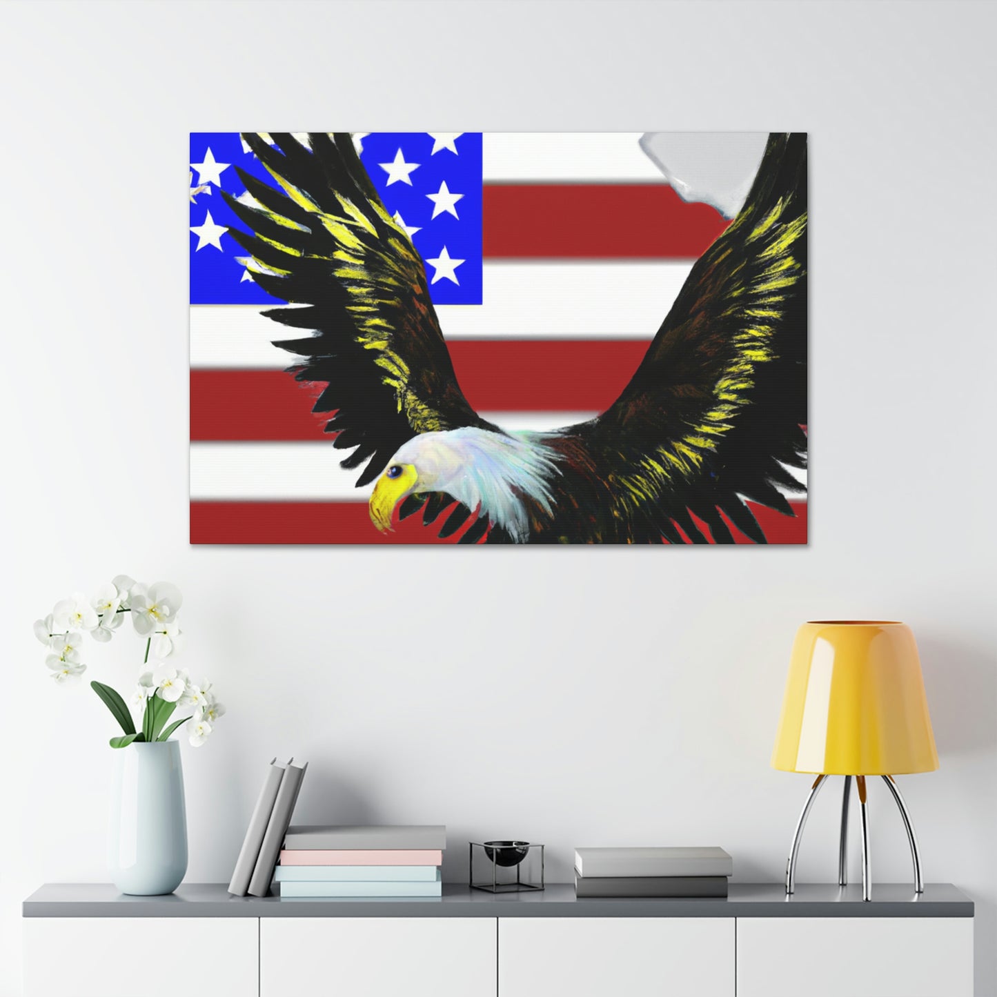 Star Spangled. - Canvas