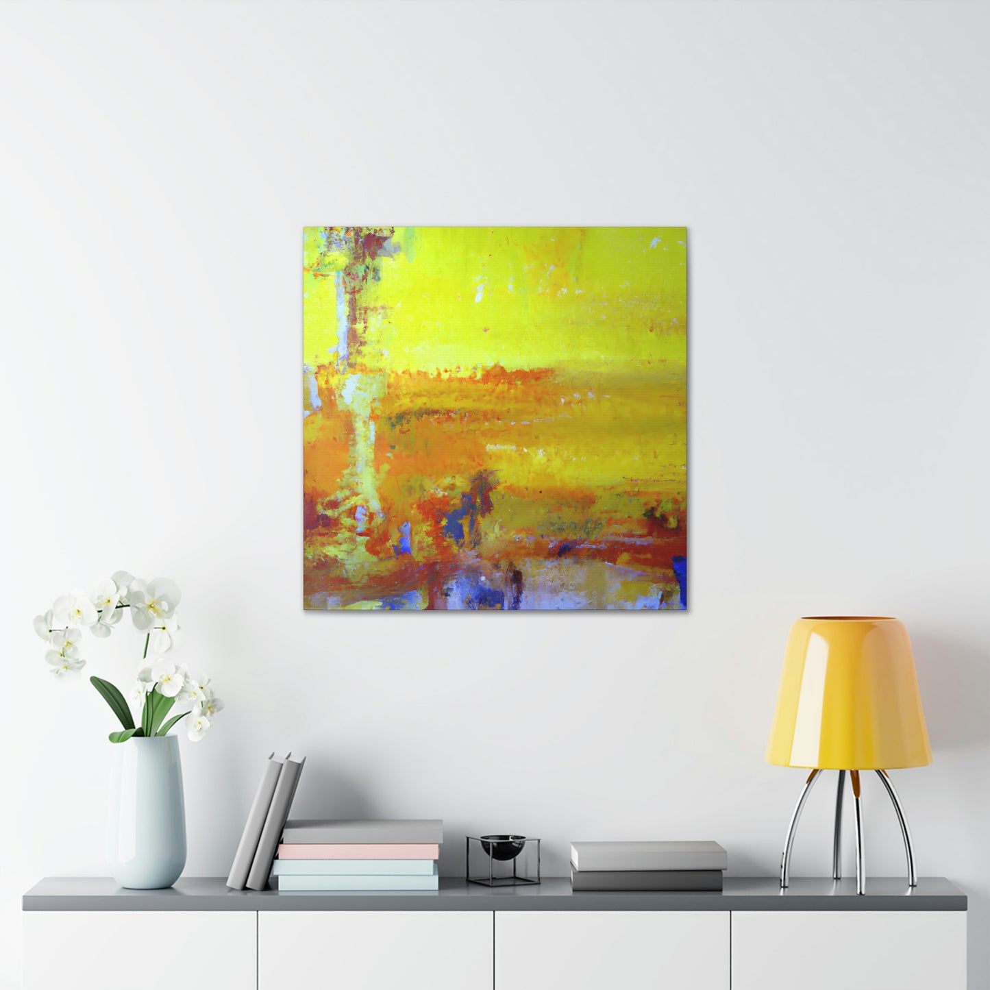 Le Ciel Jubilant. - Canvas