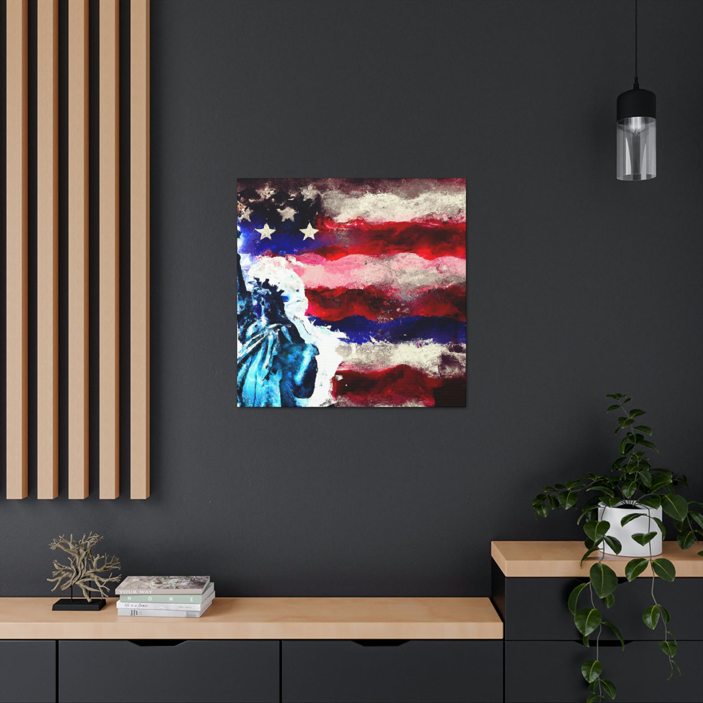 "Liberty Flag" - Canvas