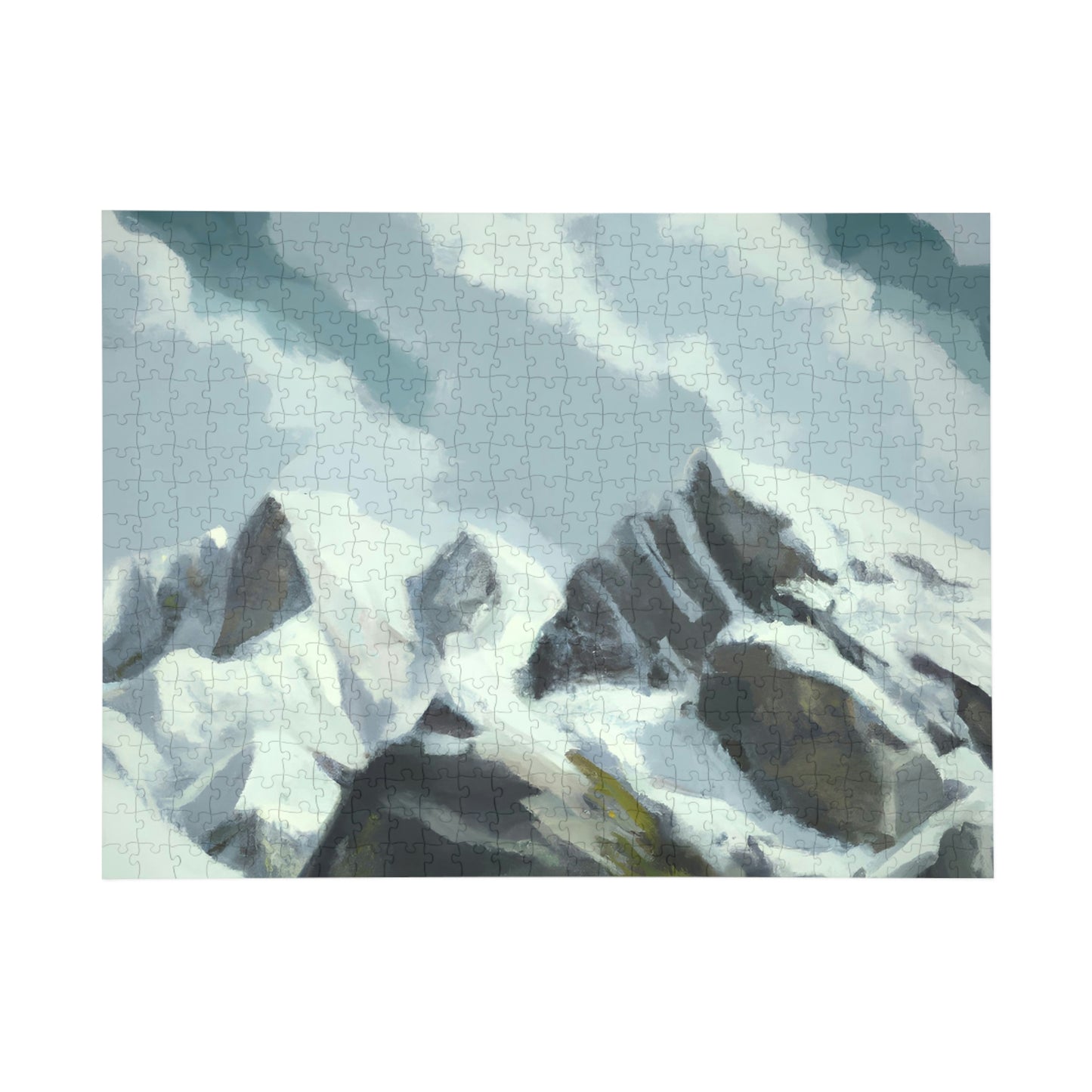 Rising Giant Mountains - Puzzle