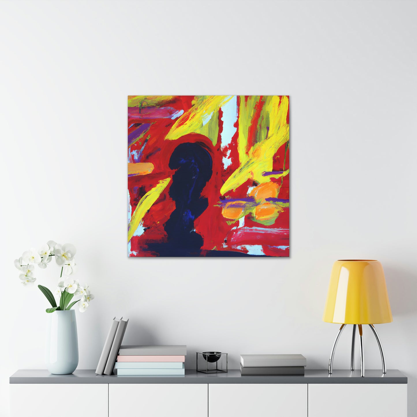 "L'Aurore Rose" - Canvas