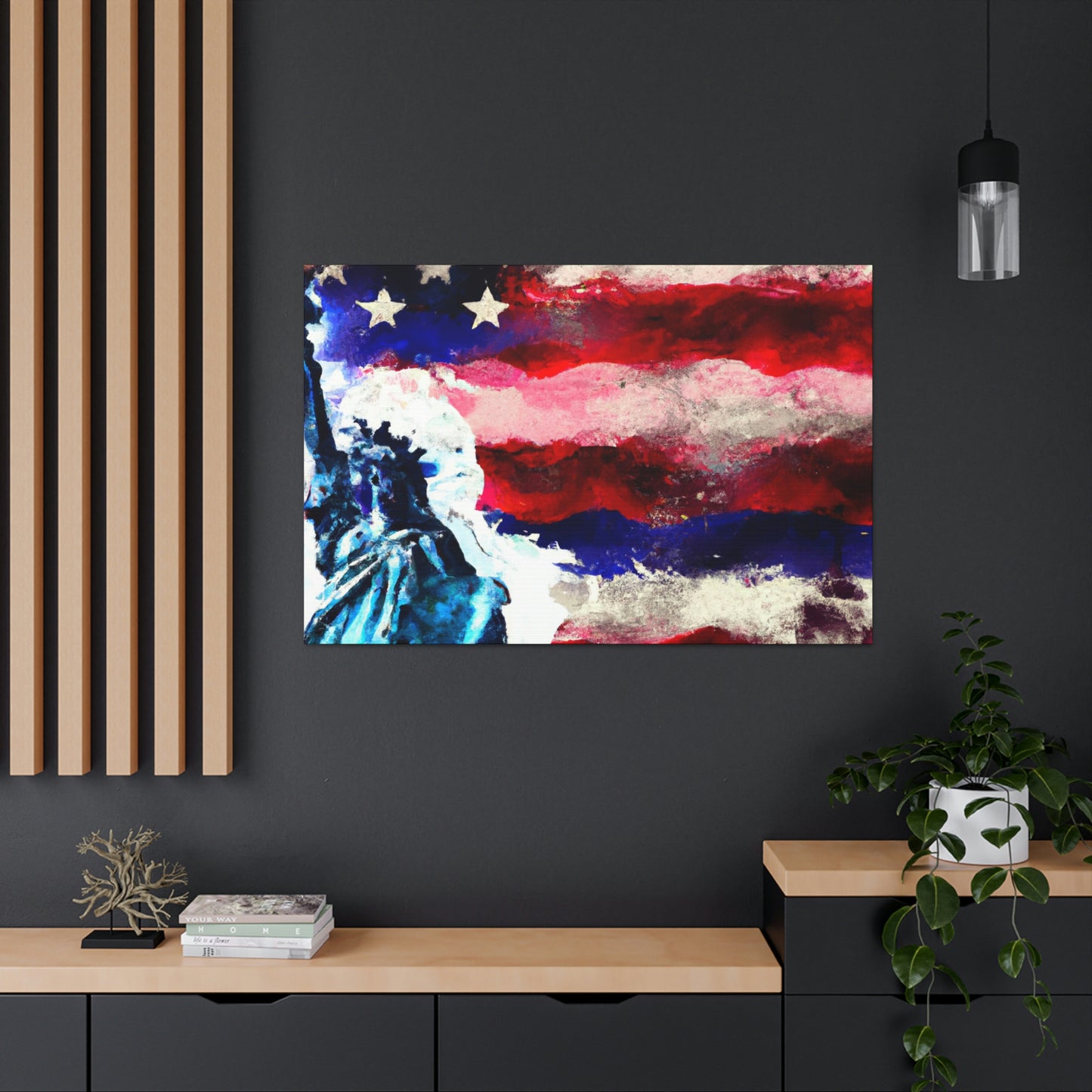 "Liberty Flag" - Canvas