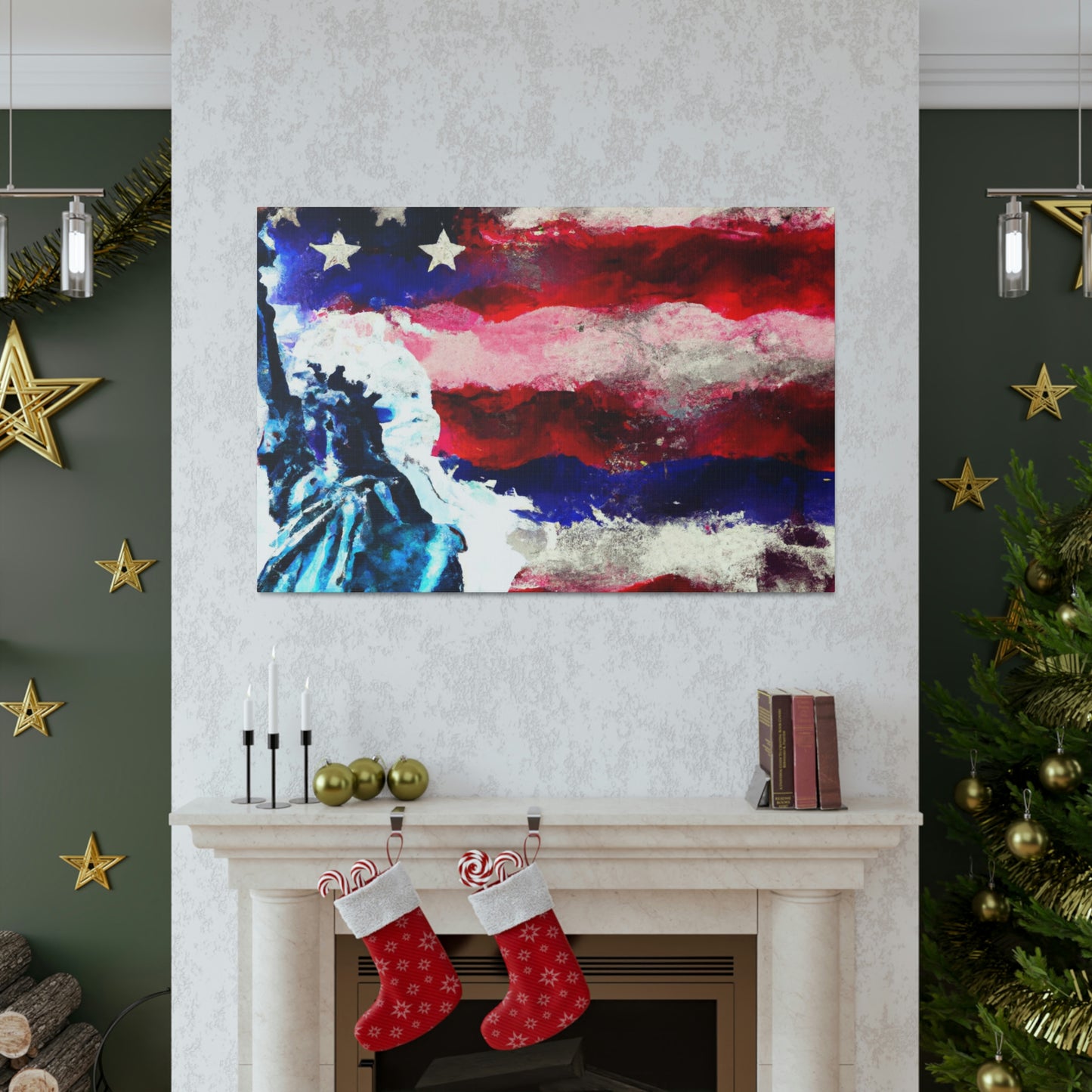 "Liberty Flag" - Canvas