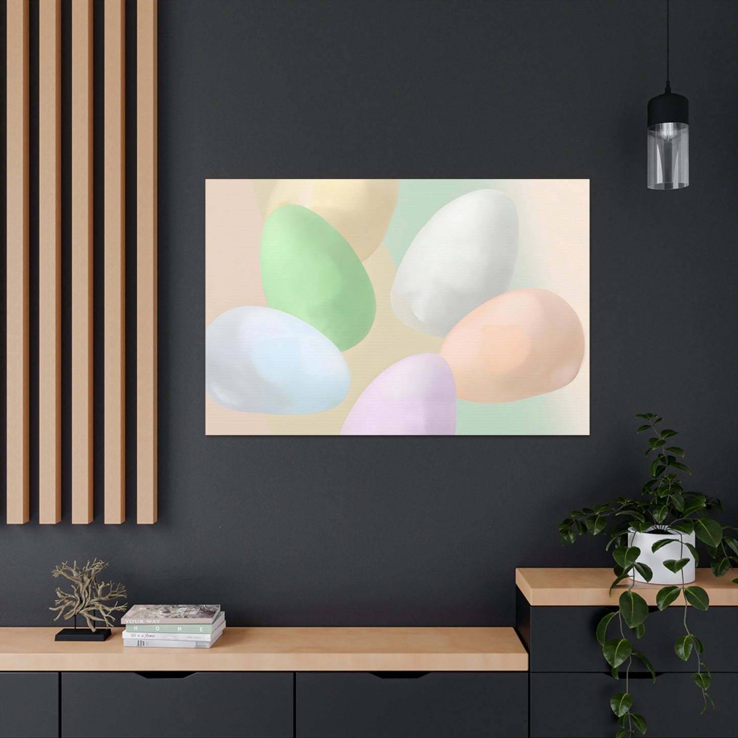 Easter Basket Splendor - Canvas