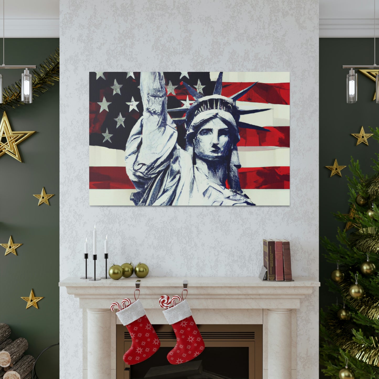 Liberty Flag - Canvas