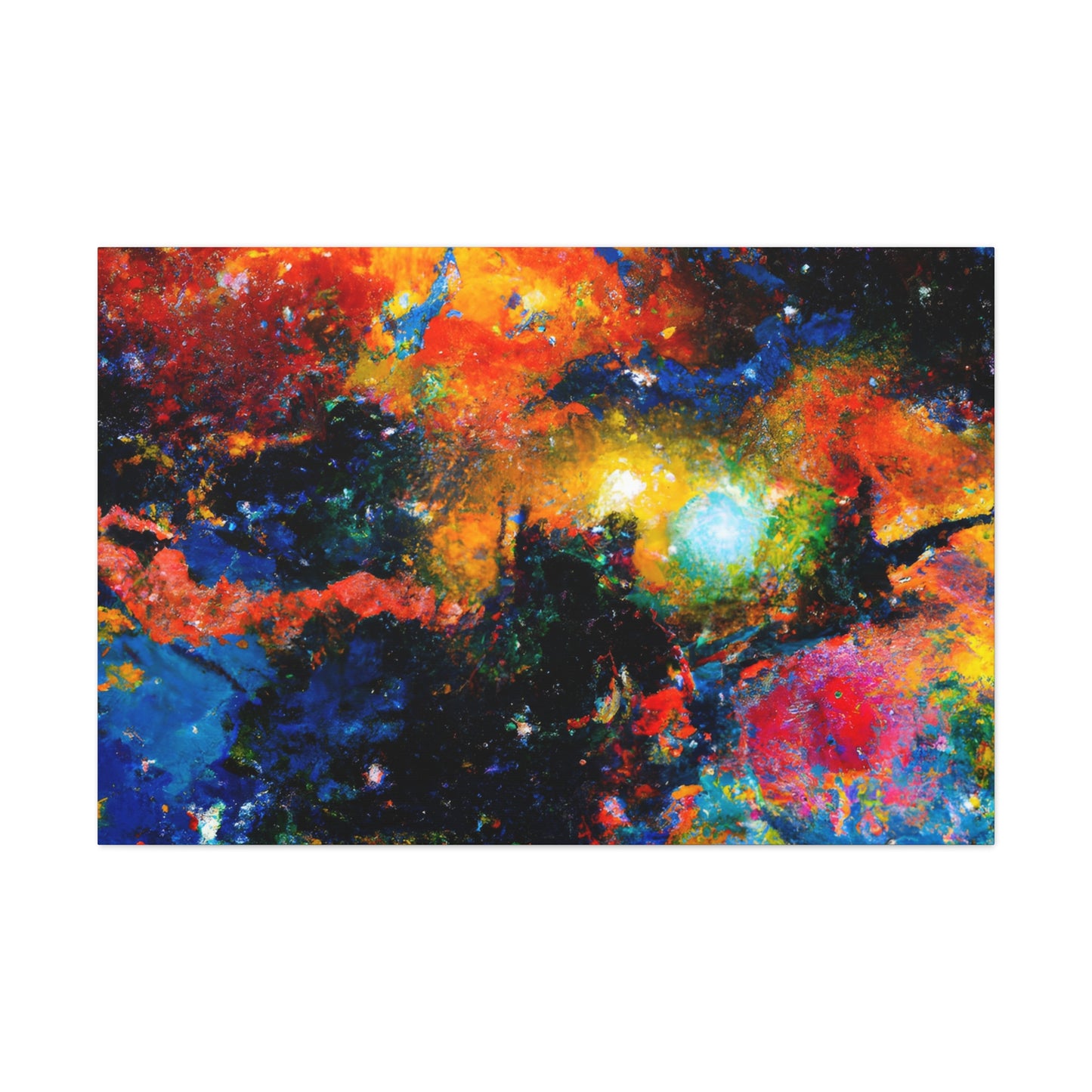 Stargazer's Cosmic Dream - Canvas