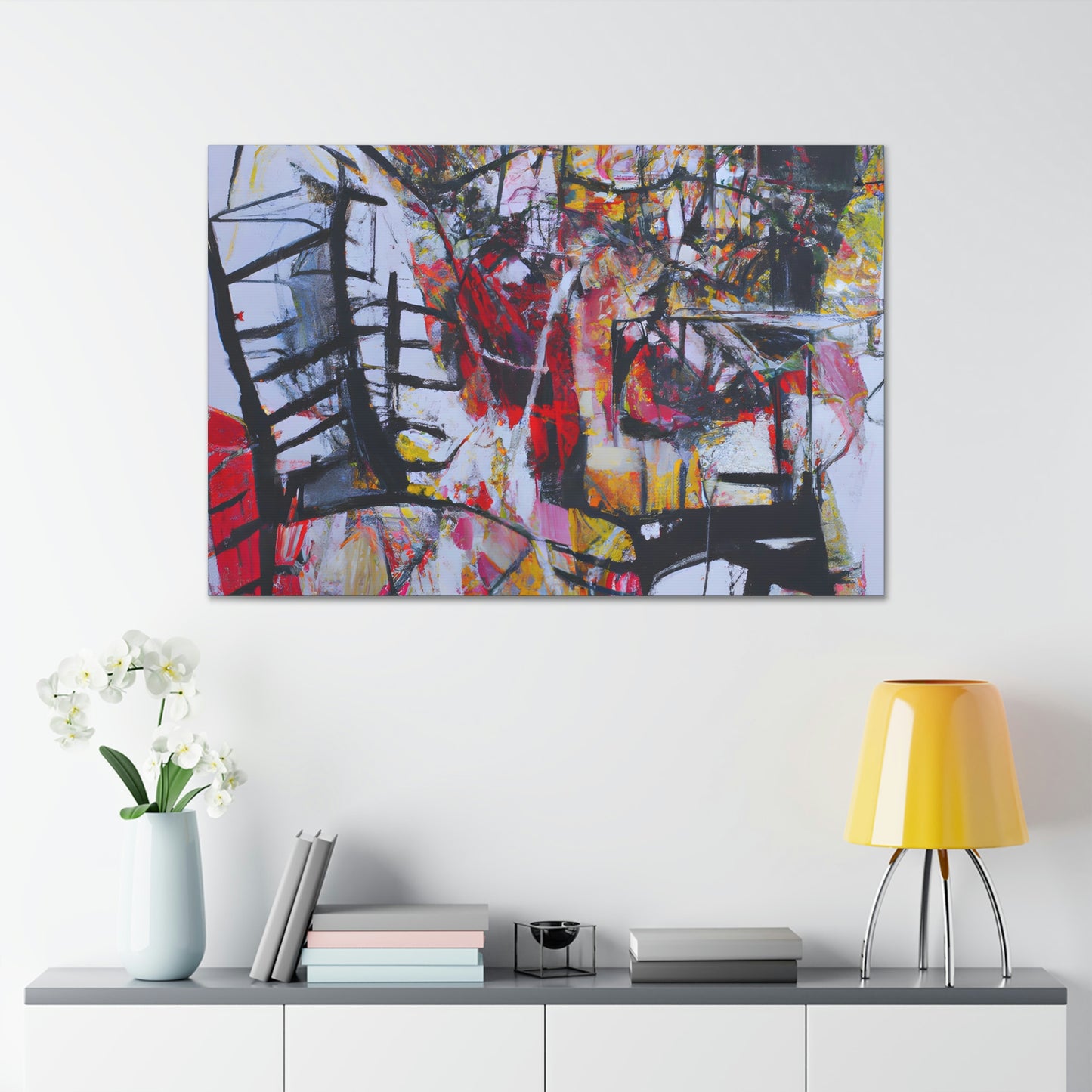 "Champ de Fleurs" - Canvas