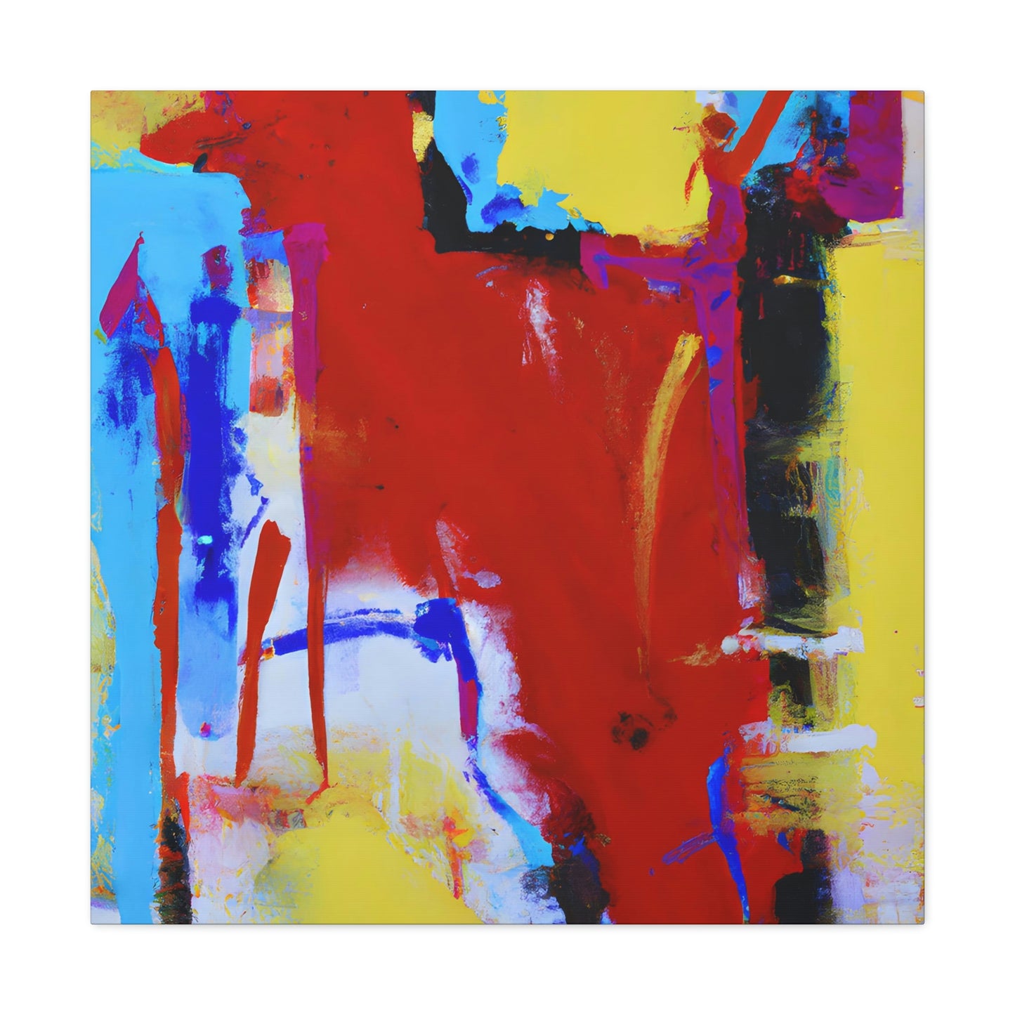 "Couleur Chaude" - Canvas