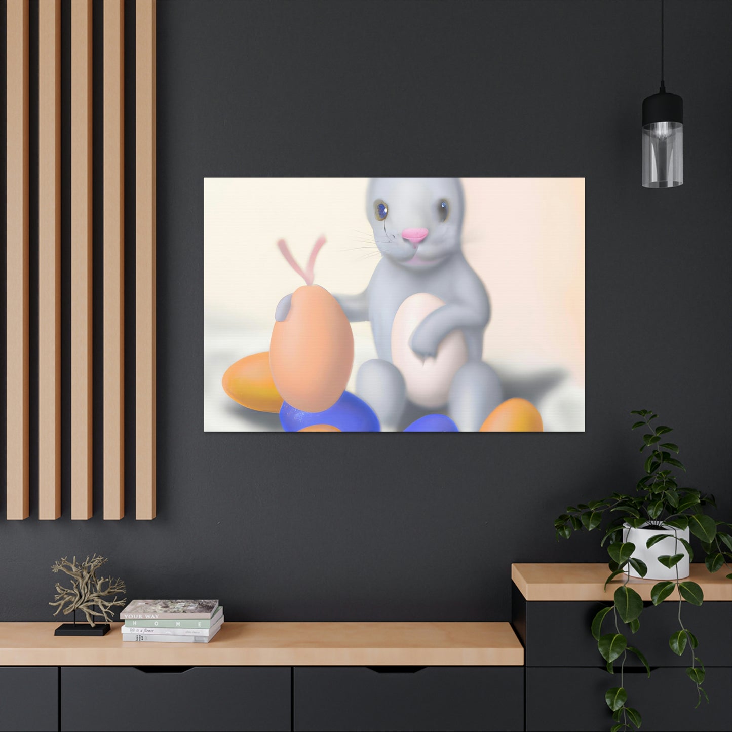 Bountiful Bunny - Canvas