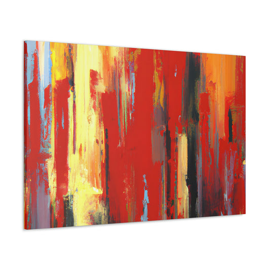 Peinture Abstraite - Canvas