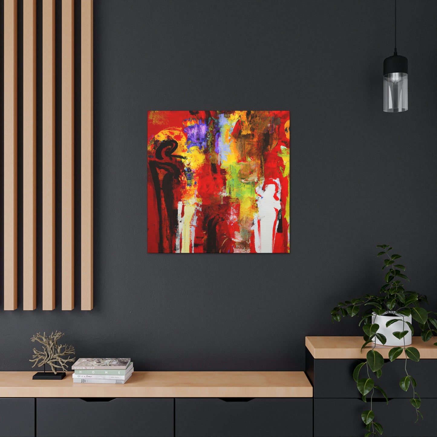 "La Vie Rouge" - Canvas