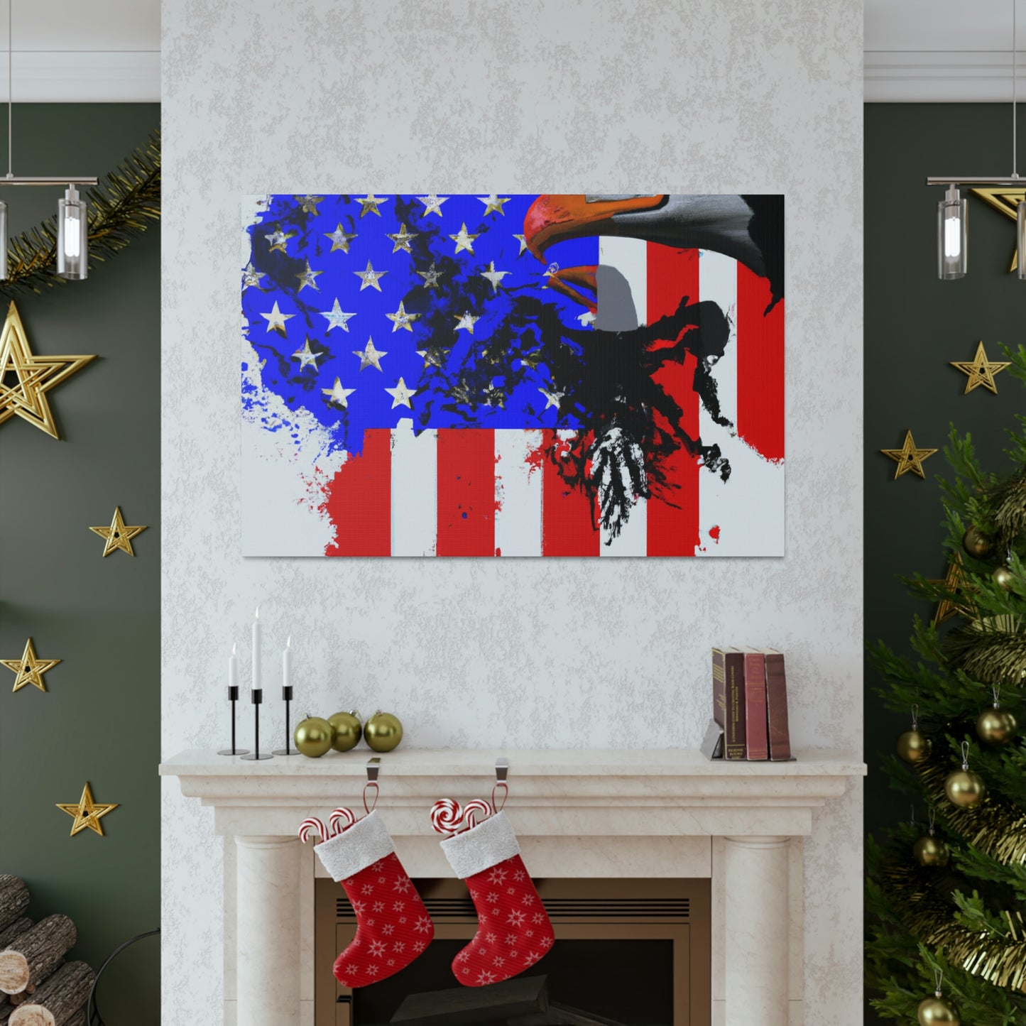 Star Spangled. - Canvas