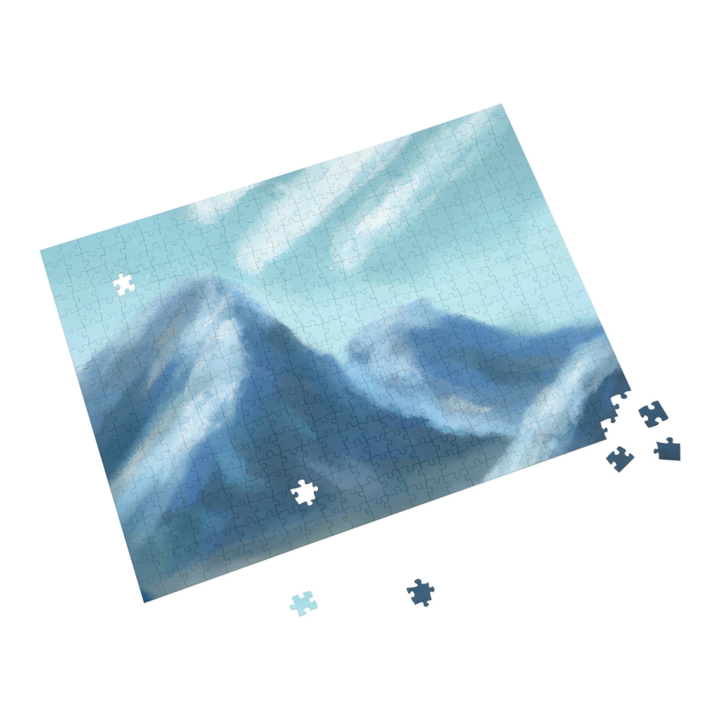 Cloudtop Mountains - Puzzle