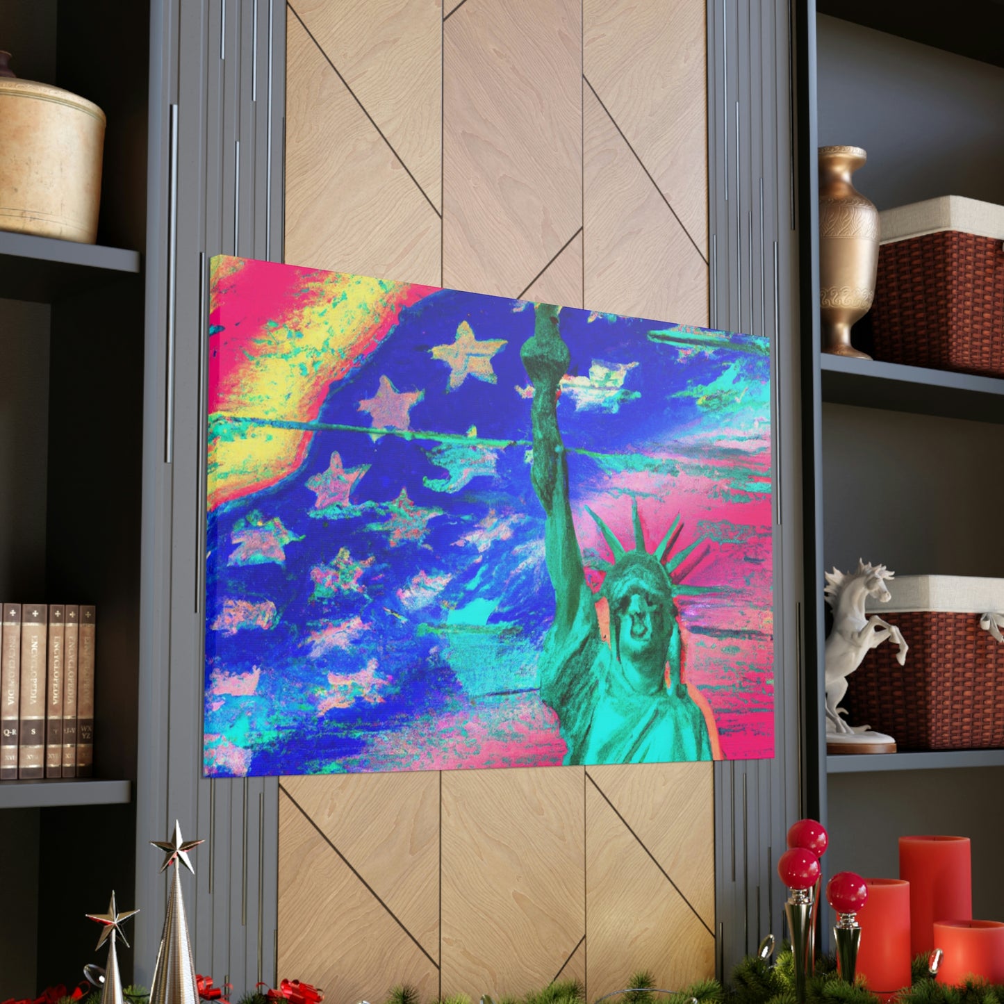 "Stars and Stripes" - Canvas