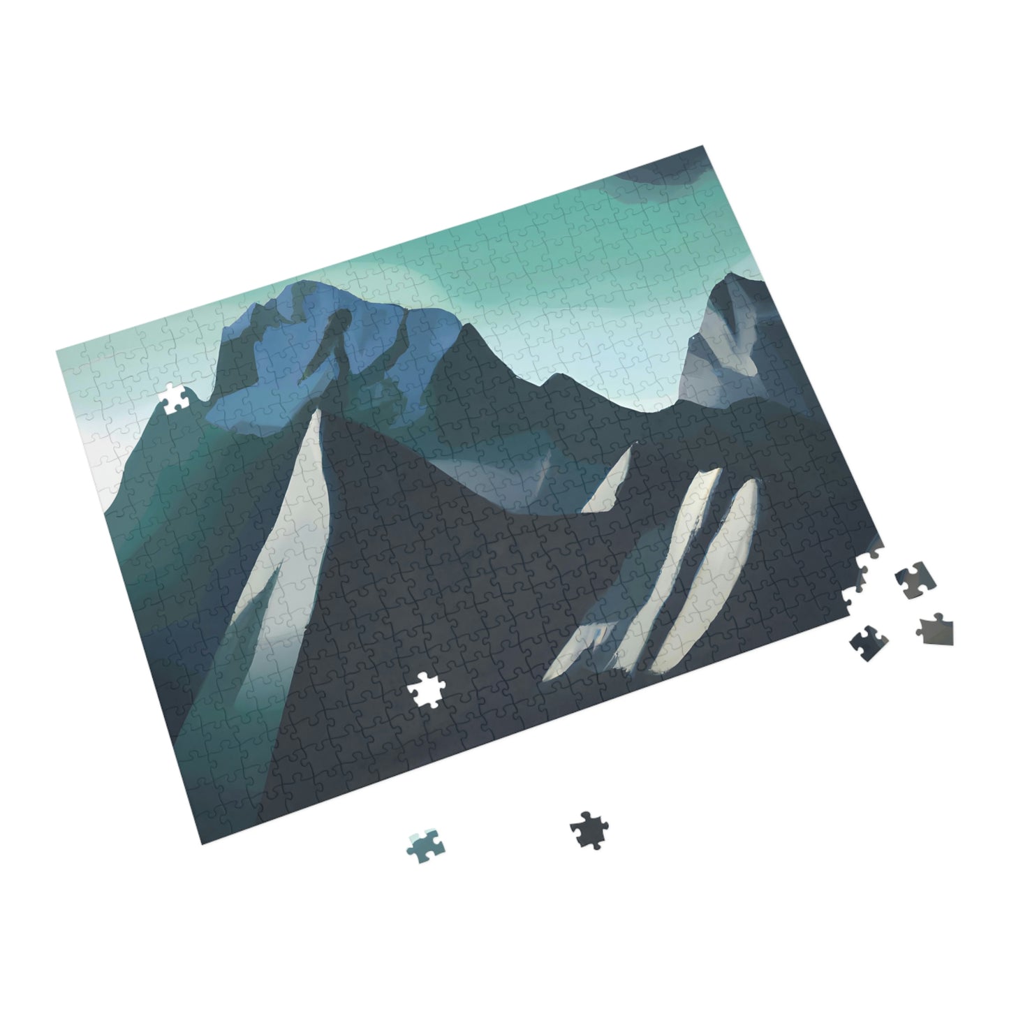 Misty Peaks - Puzzle