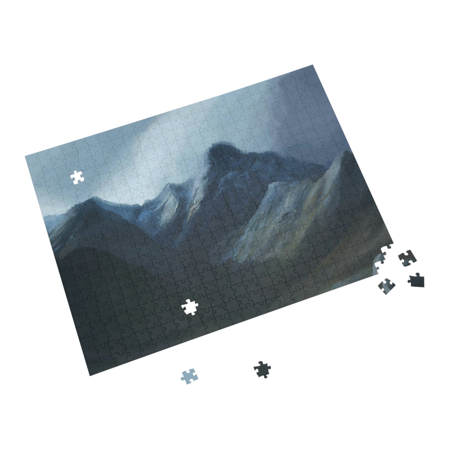 Snowcapped Peaks - Puzzle