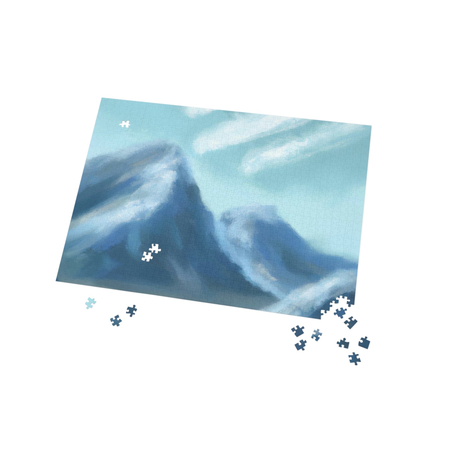 Cloudtop Mountains - Puzzle