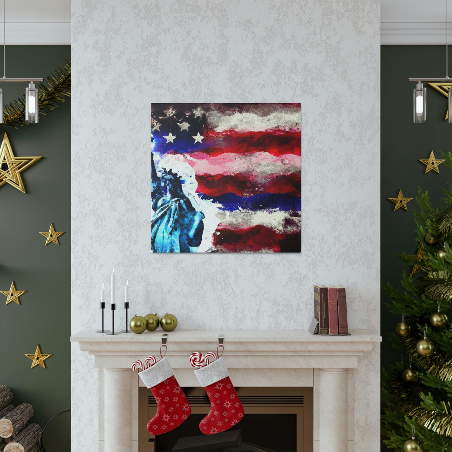 "Liberty Flag" - Canvas