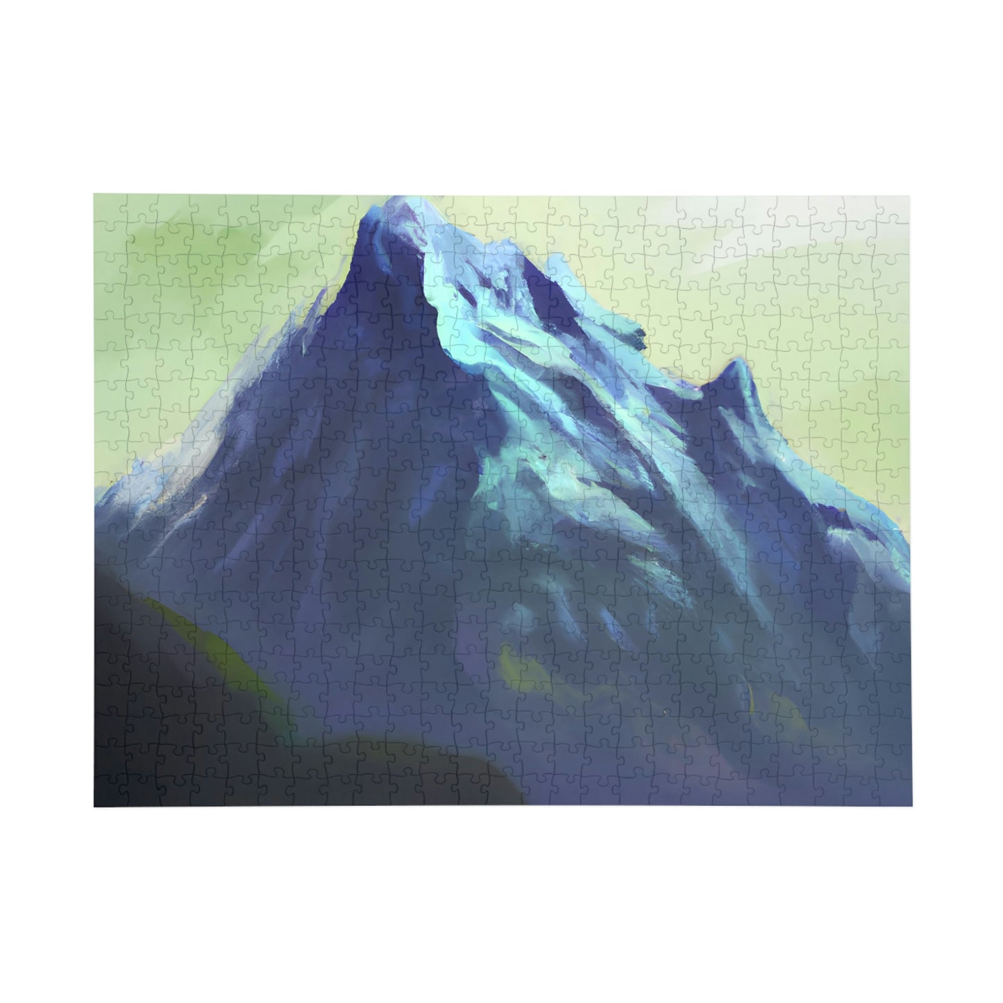 Crystal Peak Mountains - Puzzle