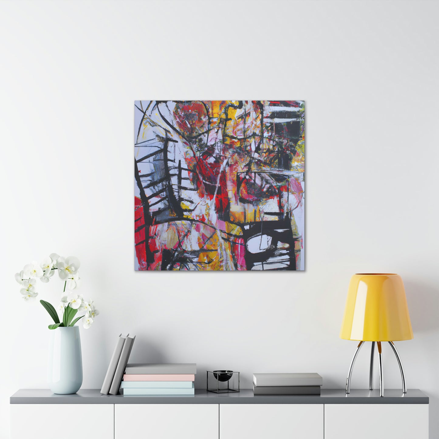 "Champ de Fleurs" - Canvas