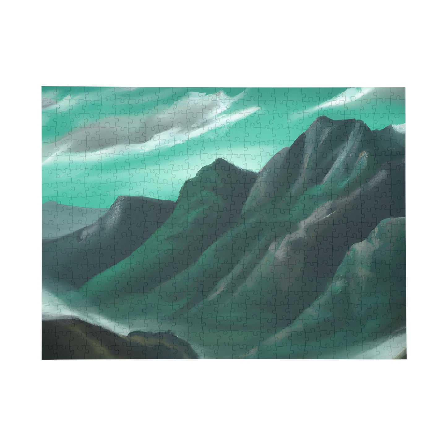 Windswept Peaks - Puzzle