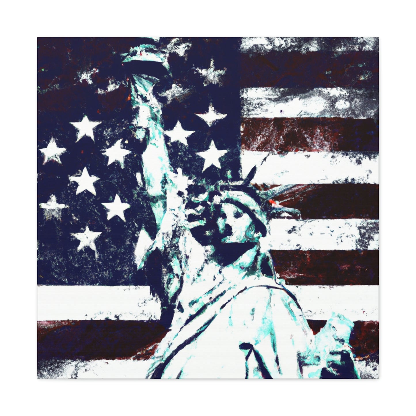 Liberty Flag - Canvas