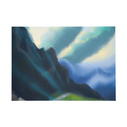 Sunset Peaks - Puzzle