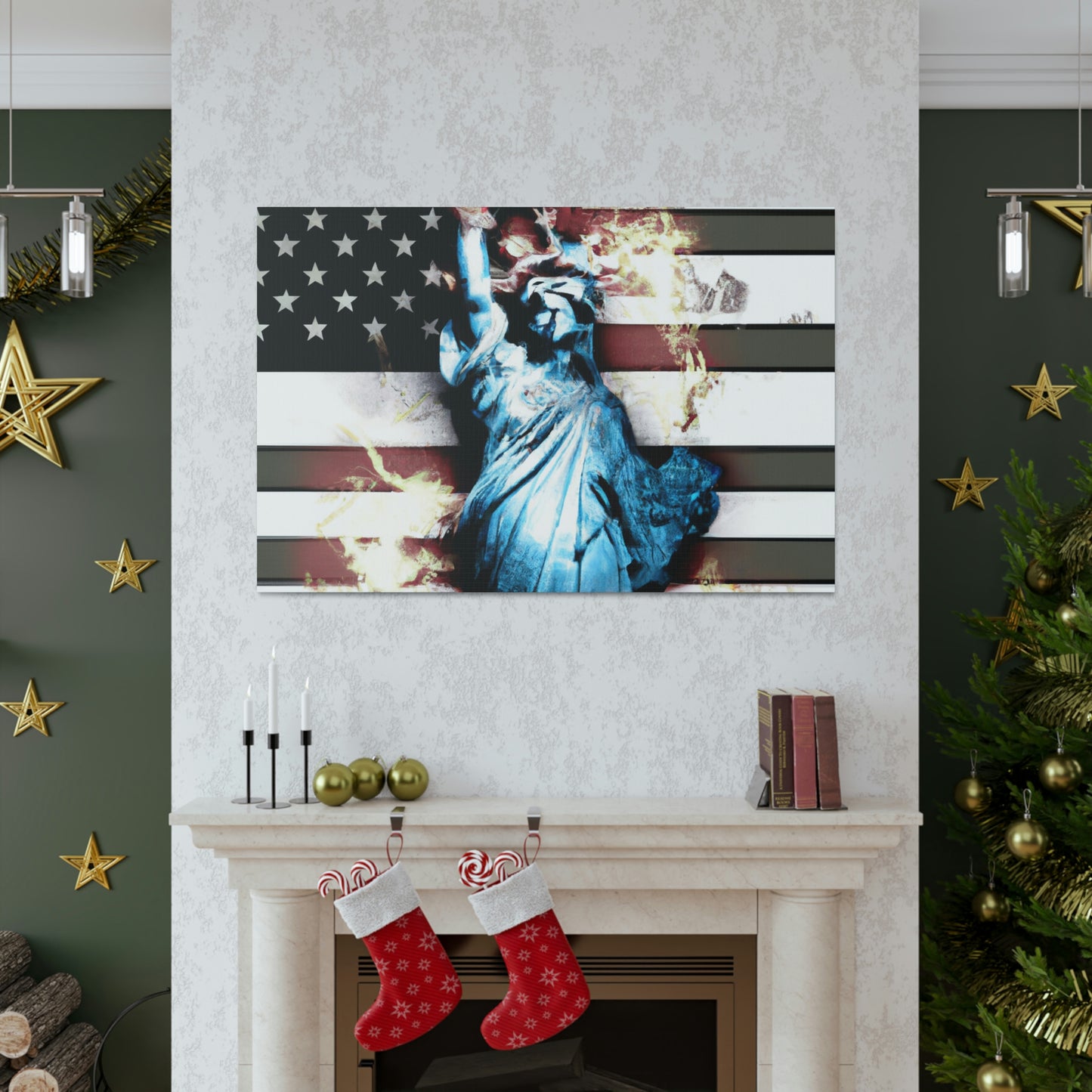 Liberty Flag - Canvas