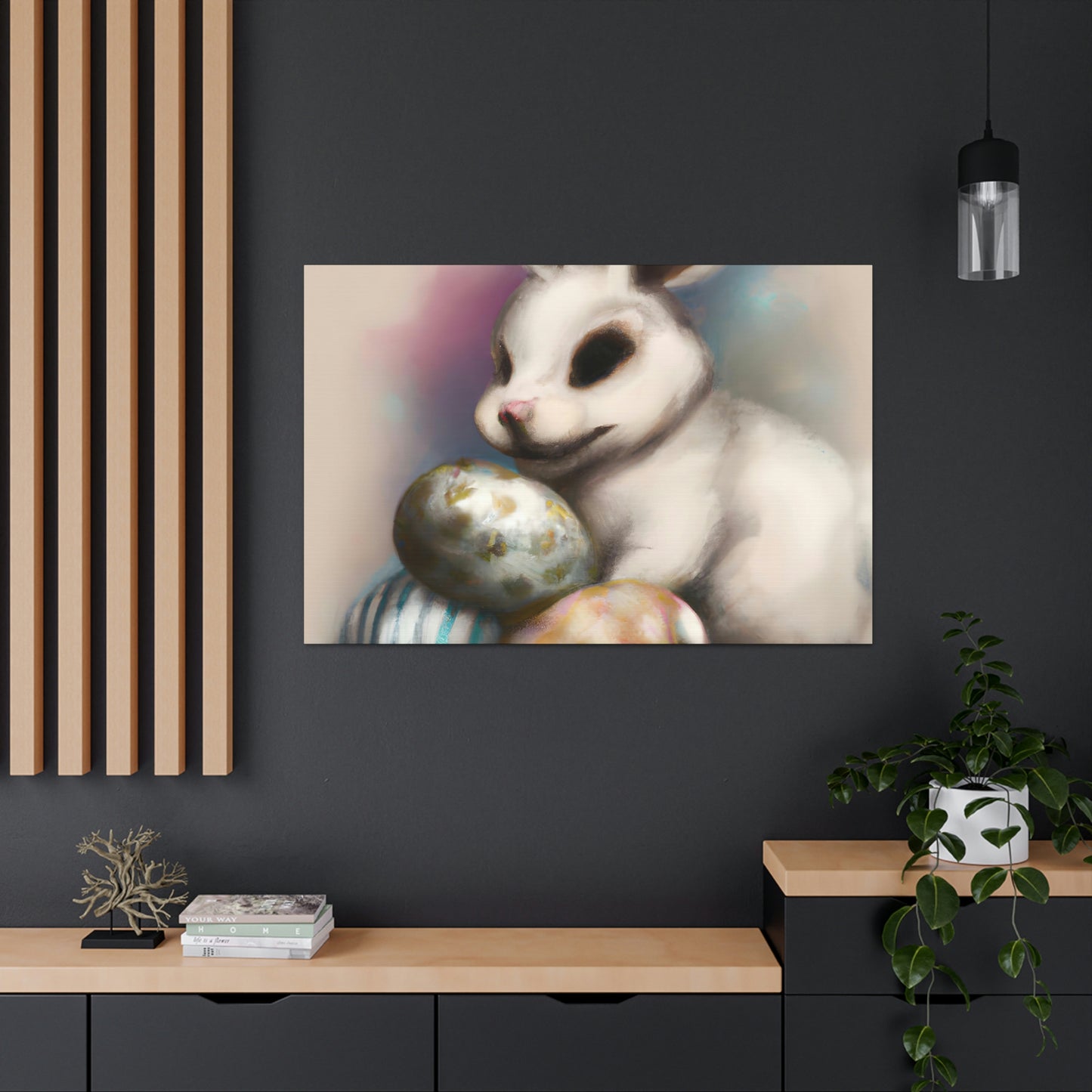 "Bountiful Bunny" - Canvas