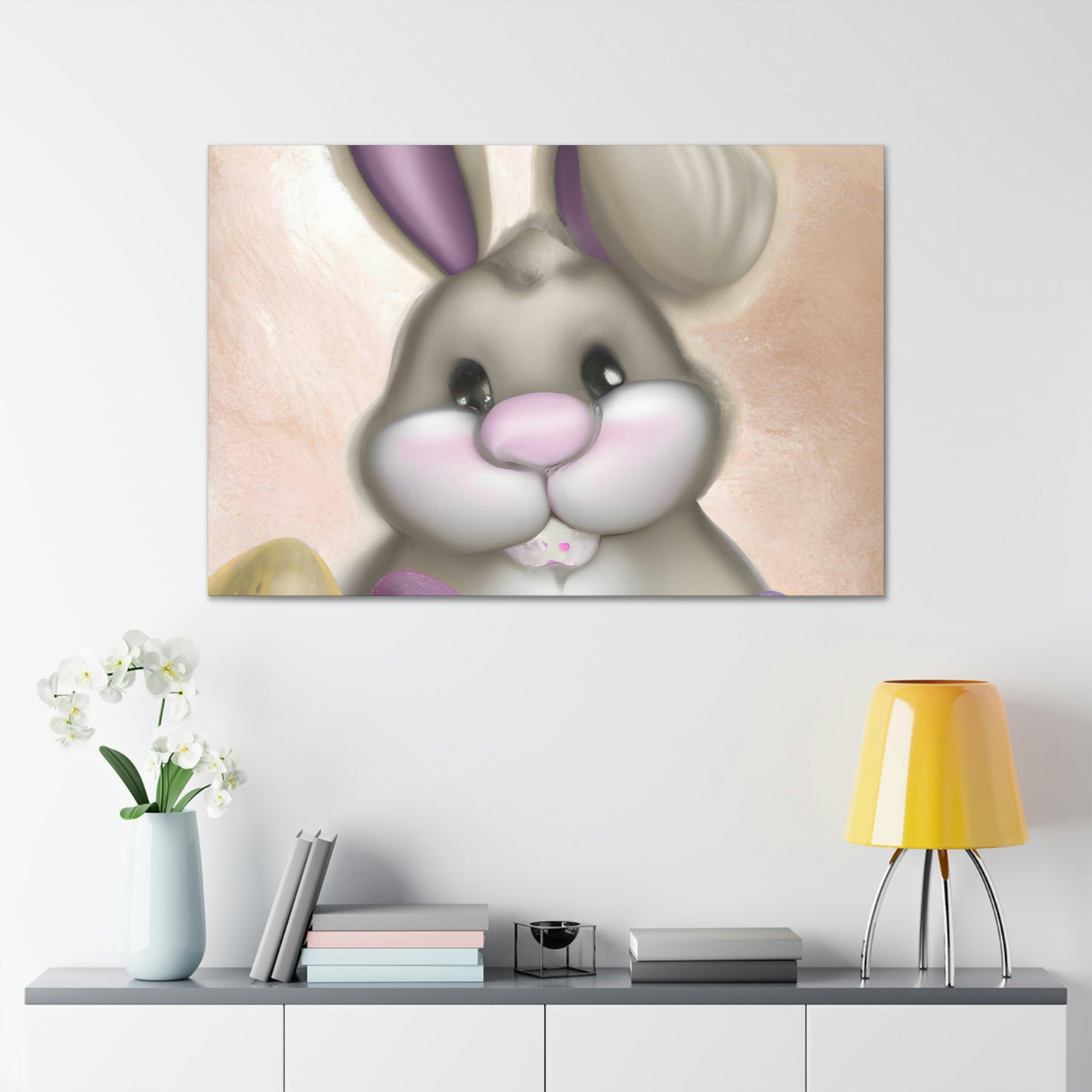 "Hopping Through Easter" - Canvas