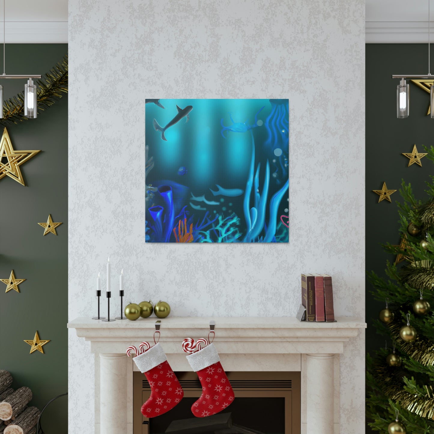 Nebula Anemone Reef - Canvas