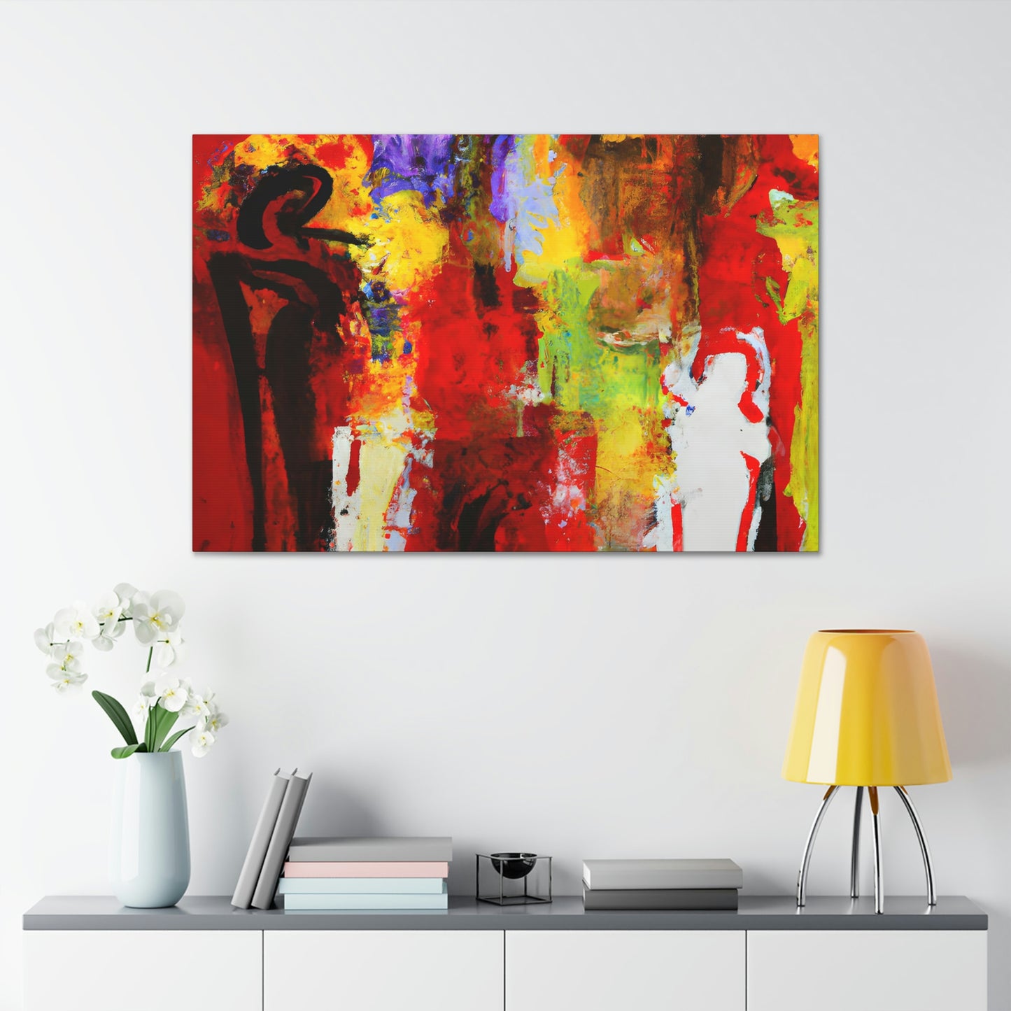 "La Vie Rouge" - Canvas