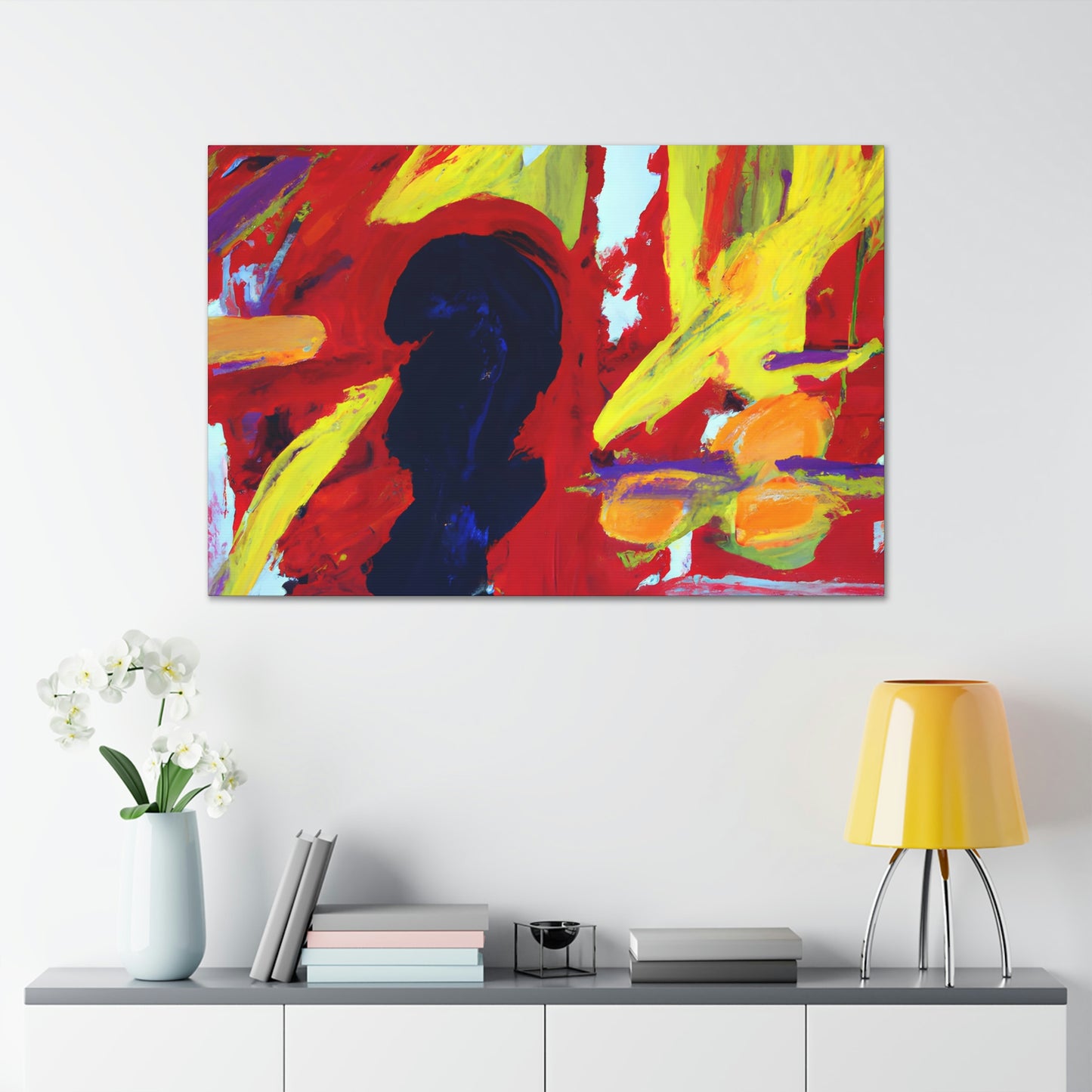 "L'Aurore Rose" - Canvas