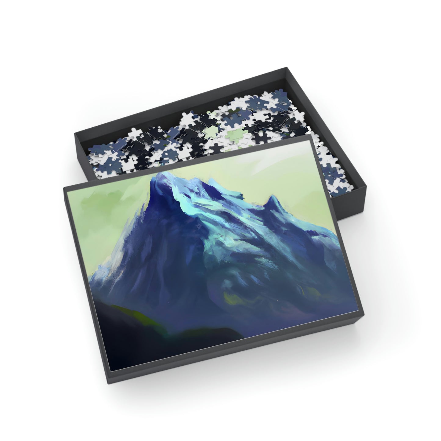 Crystal Peak Mountains - Puzzle