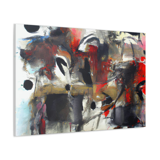 Peinture Abstraite - Canvas