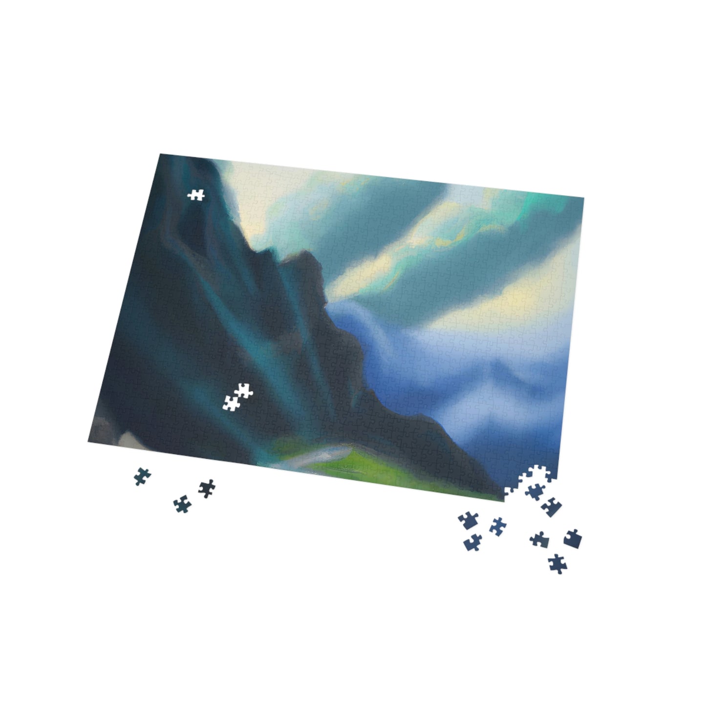 Sunset Peaks - Puzzle