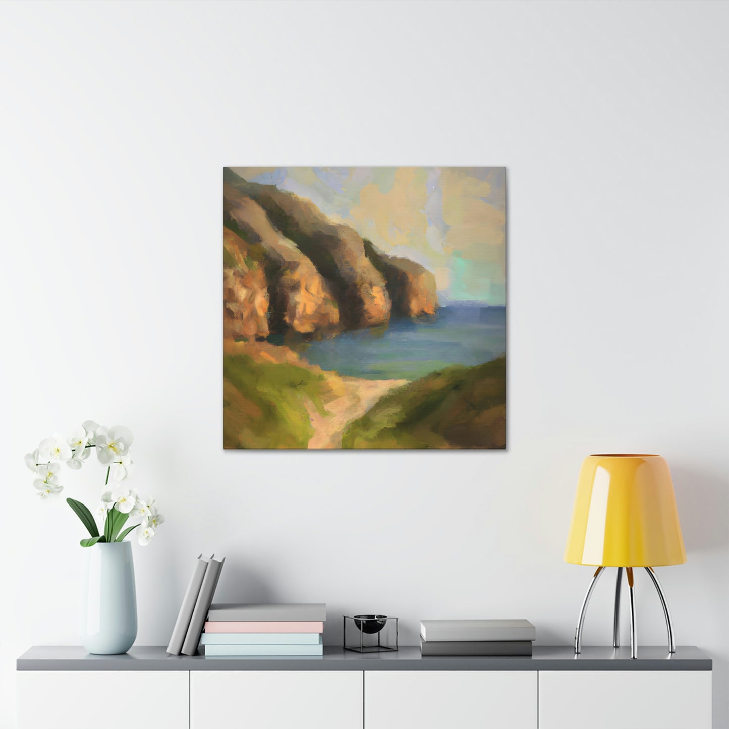 Coastal Splendor. - Canvas