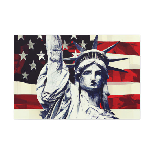 Liberty Flag - Canvas