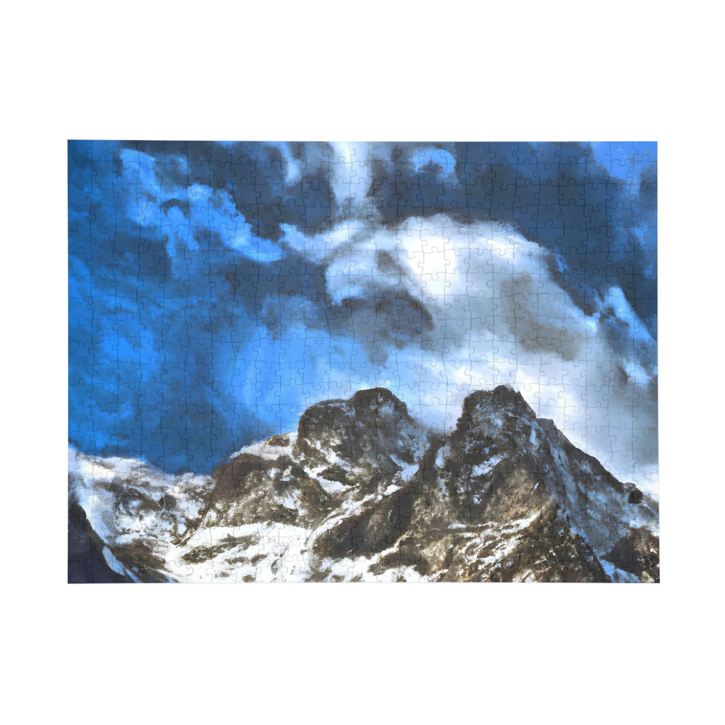 The Glacial Peaks. - Puzzle