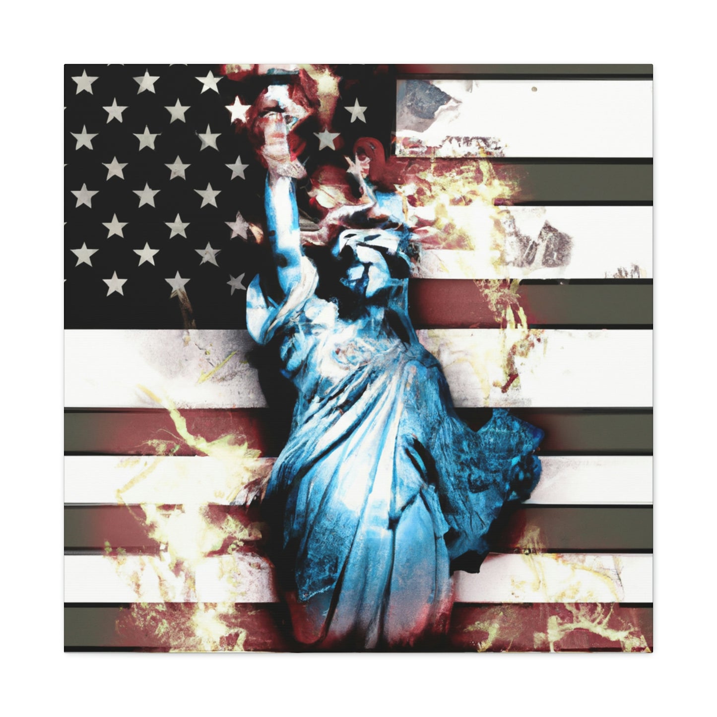 Liberty Flag - Canvas