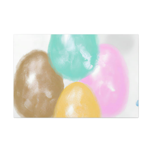 Easter Basket Brights. - Canvas