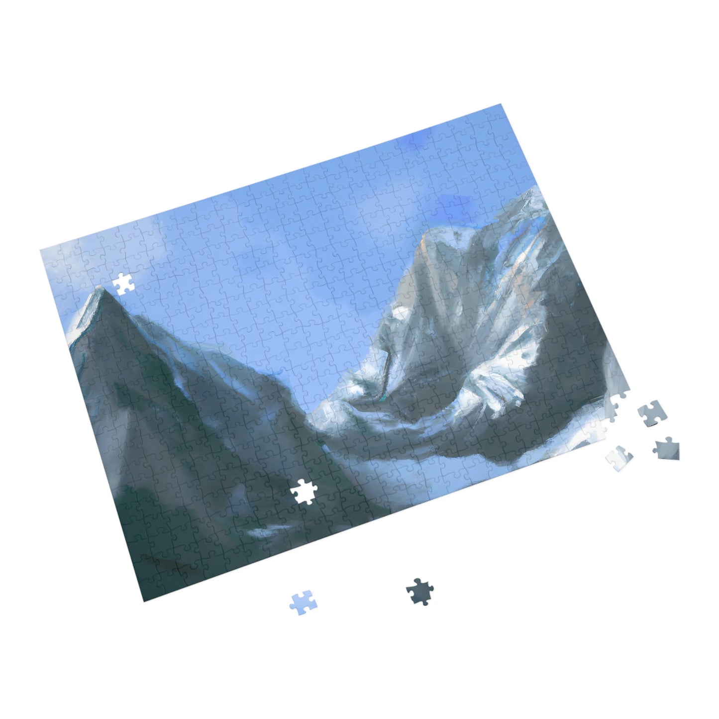 Cathedral Peaks - Puzzle