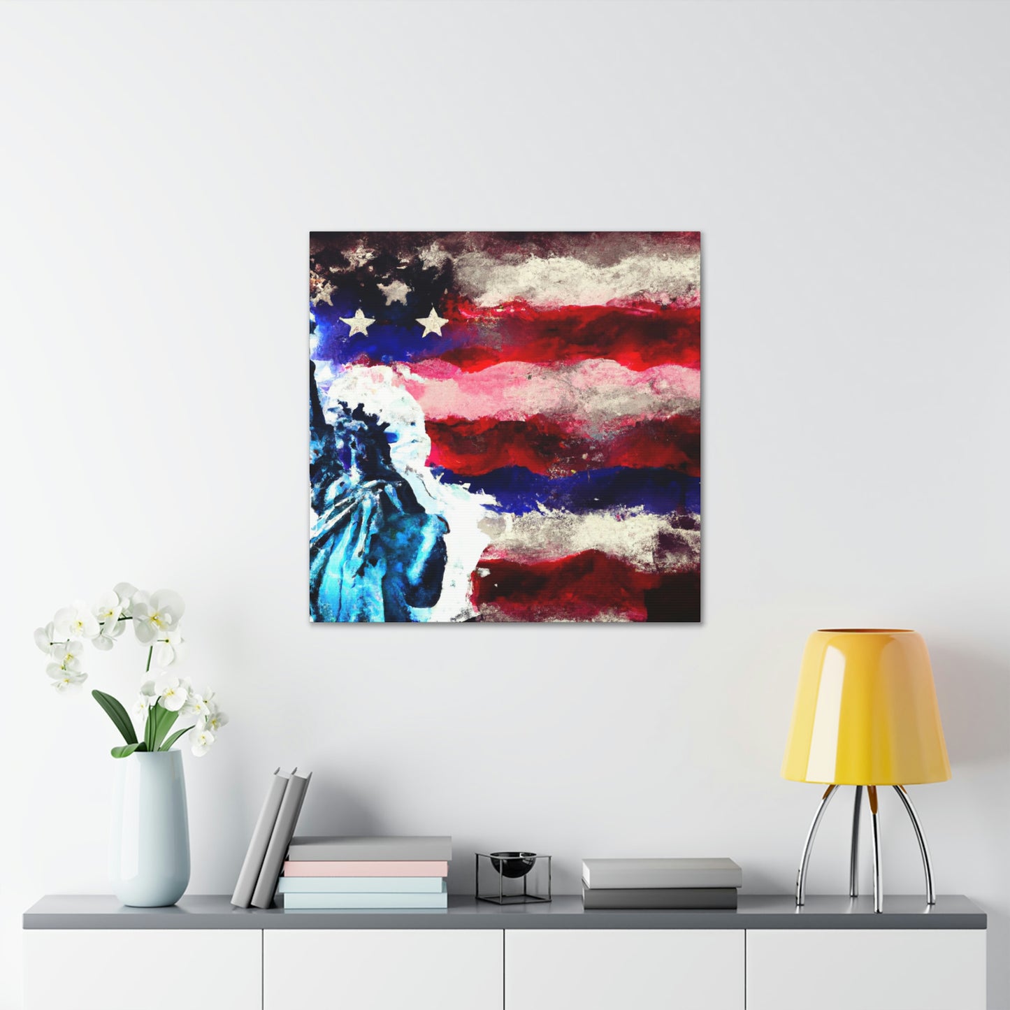 "Liberty Flag" - Canvas