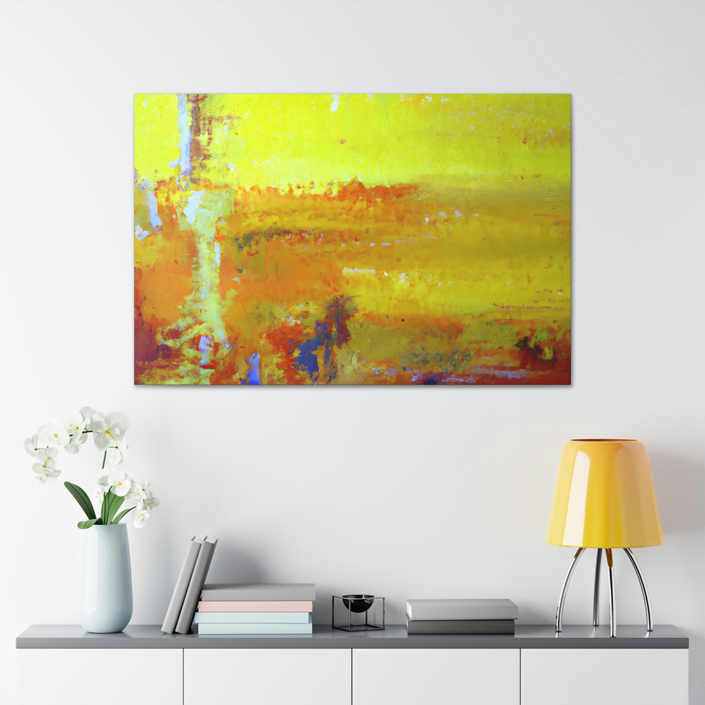 Le Ciel Jubilant. - Canvas