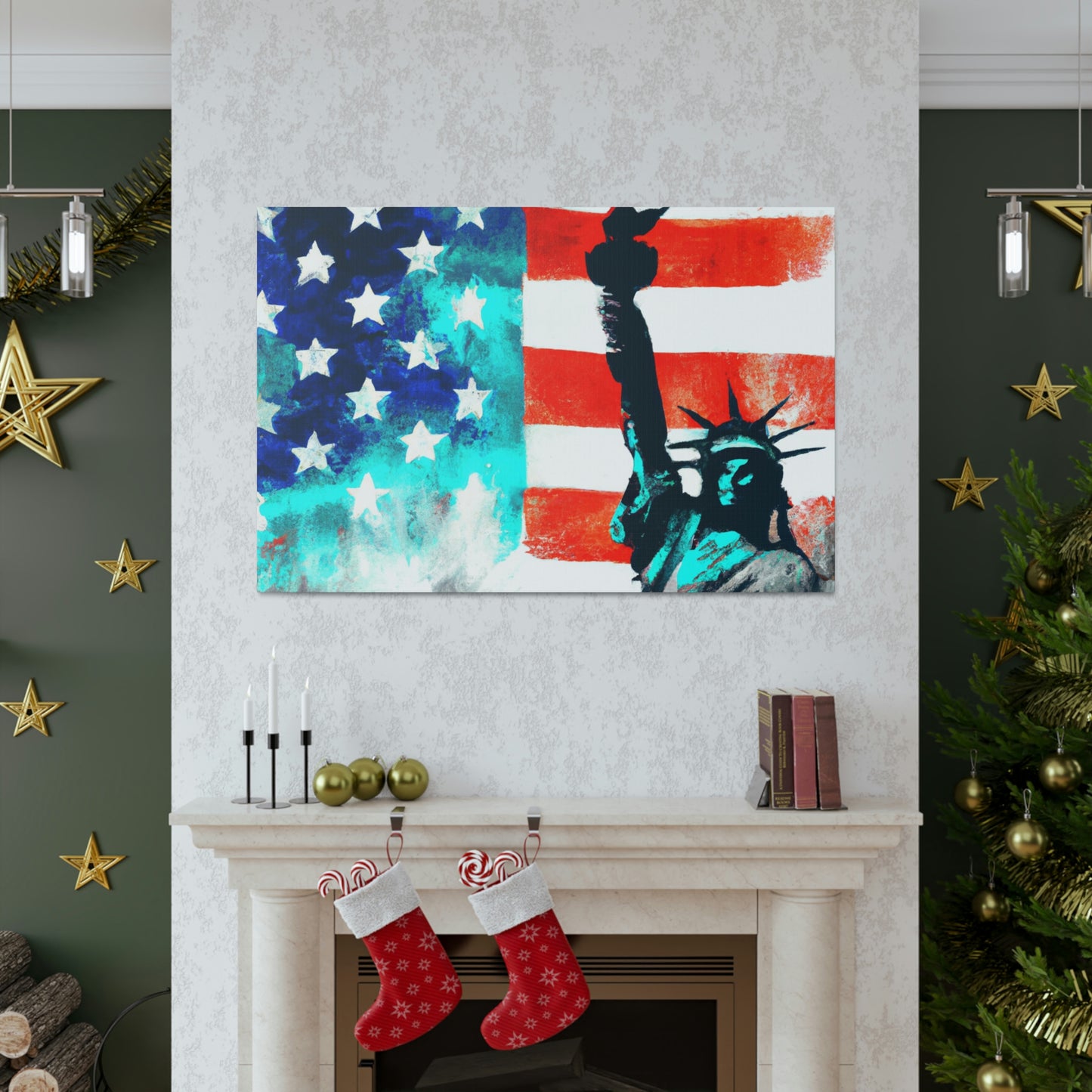 Liberty Flag - Canvas